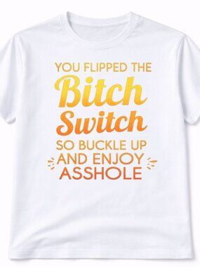 Funny Graphic T Shirt Trendy Boutique Style Tee Womens White